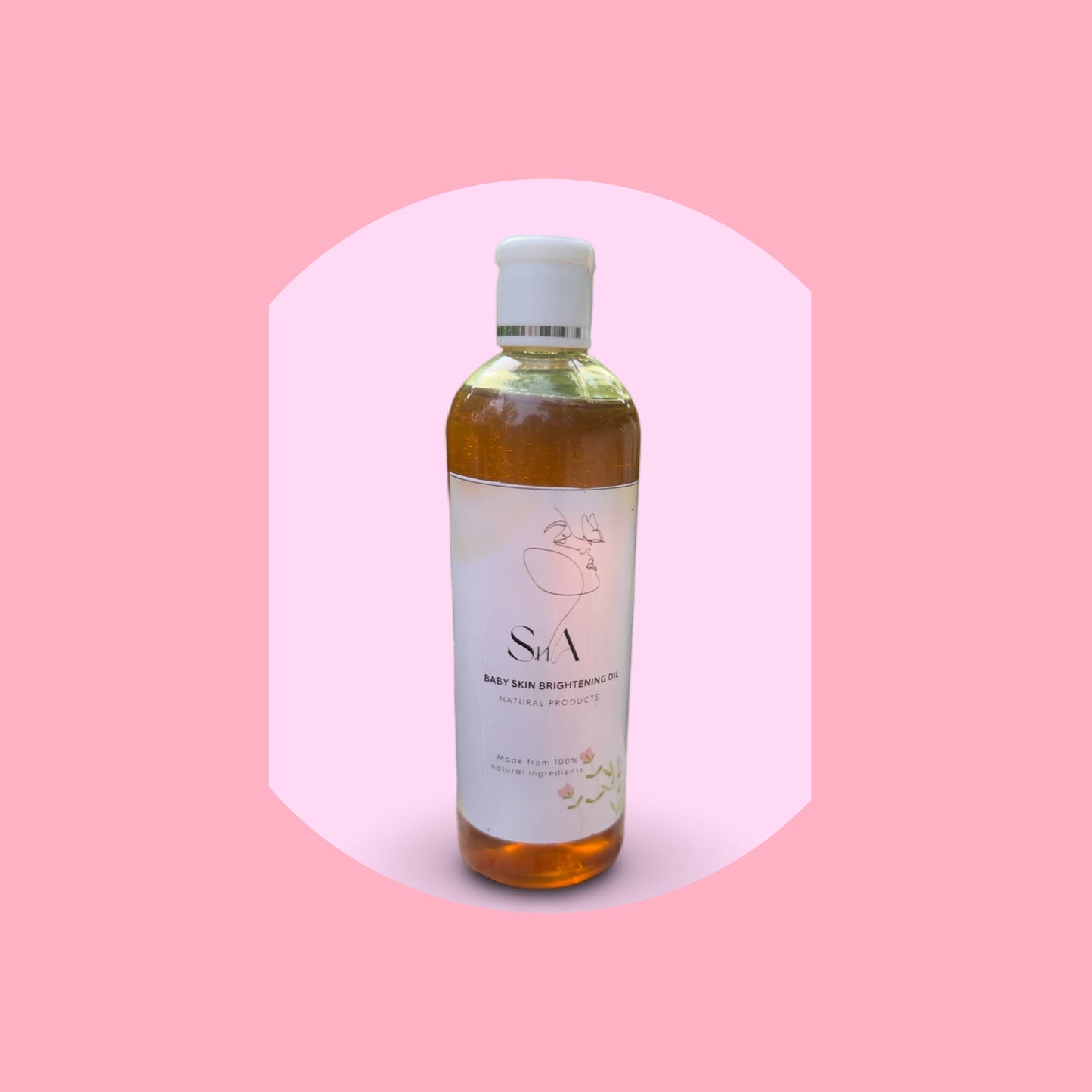 Baby Skin Brightening Oil (200 ml) - free shipping